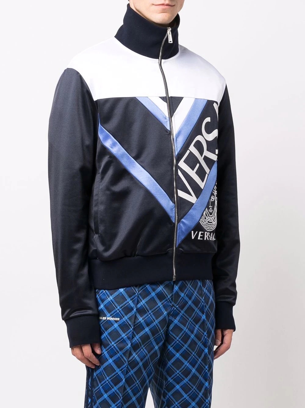 V logo sports track jacket - 3