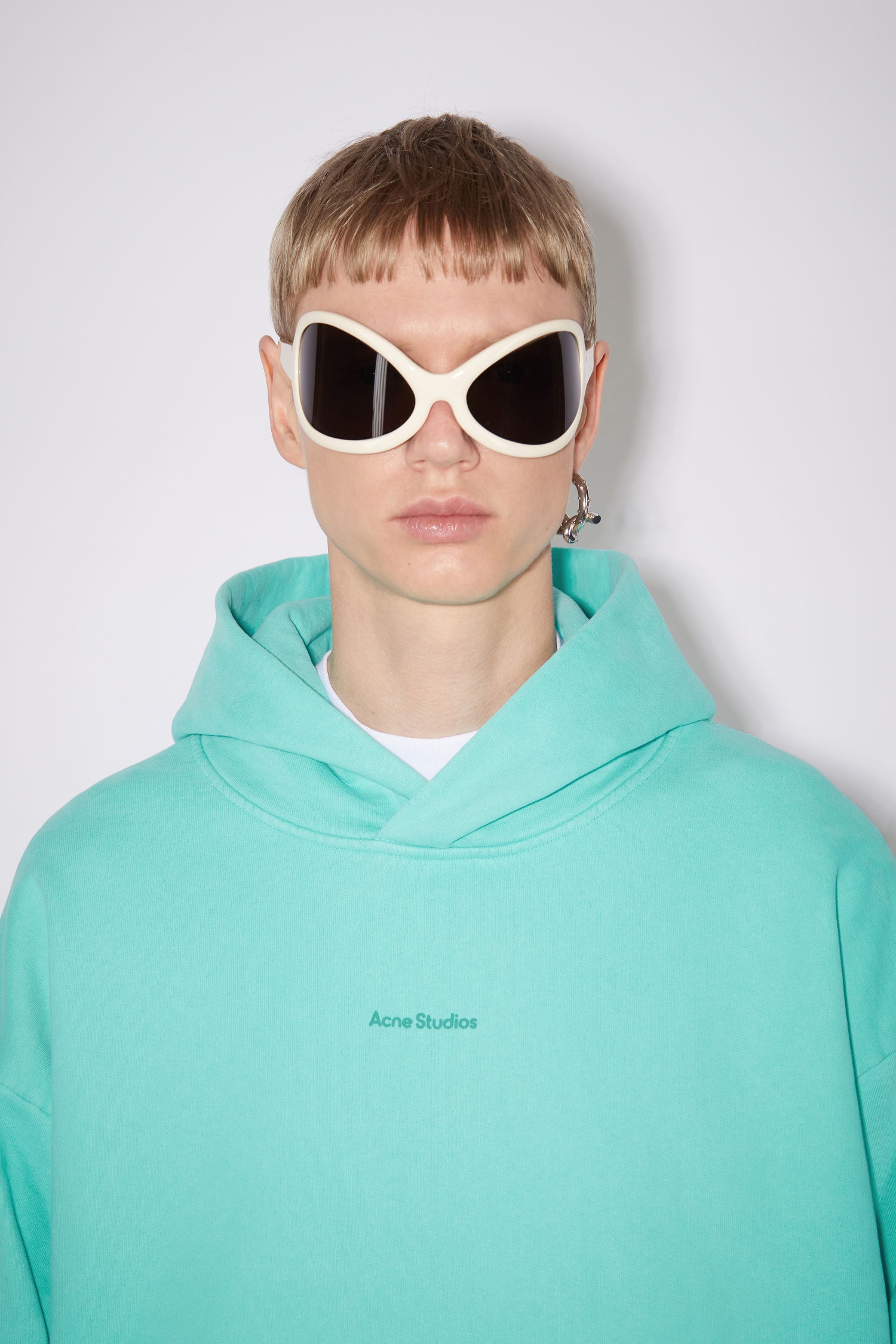 Hooded sweatshirt - Jade green - 6