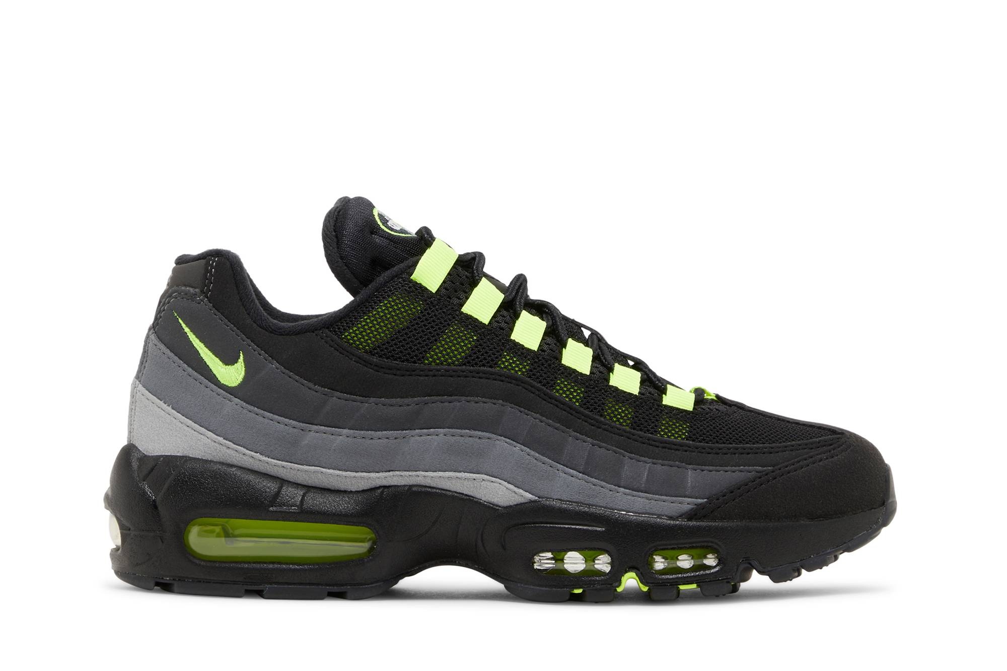 Nike Air Max 95 Black Neon goat REVERSIBLE