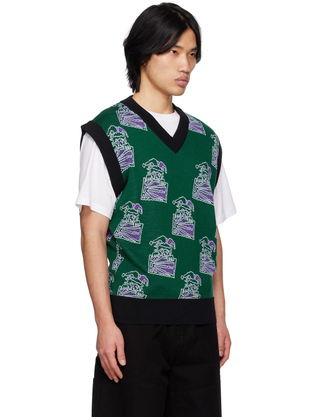 Green Clown Vest - 2