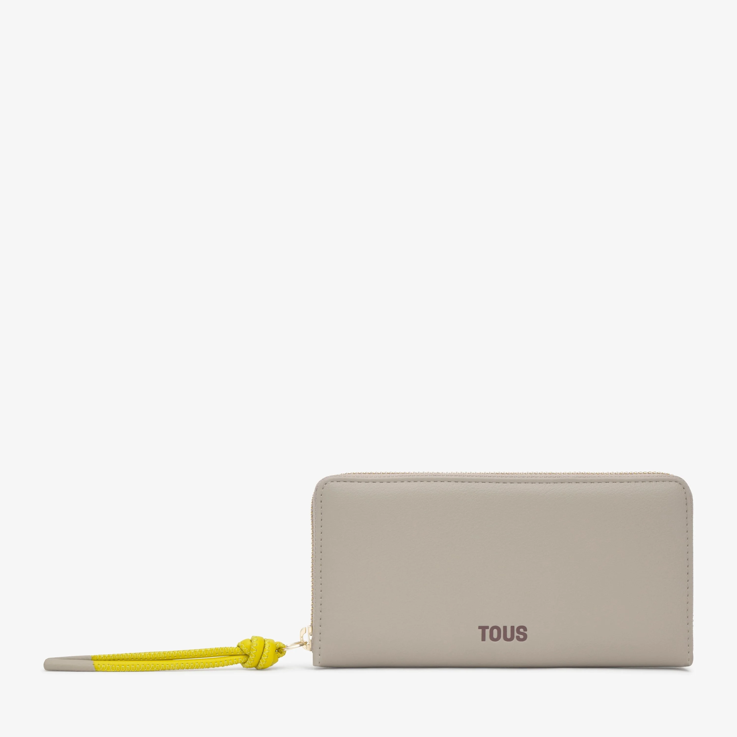 Medium taupe-mustard-colored Wallet TOUS New Dorp - 1