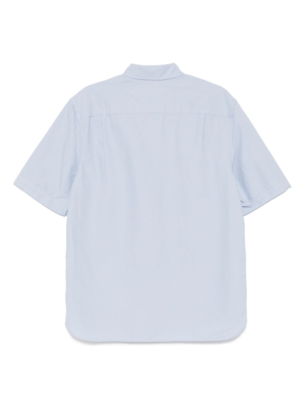 logo-embroidered shirt - 2