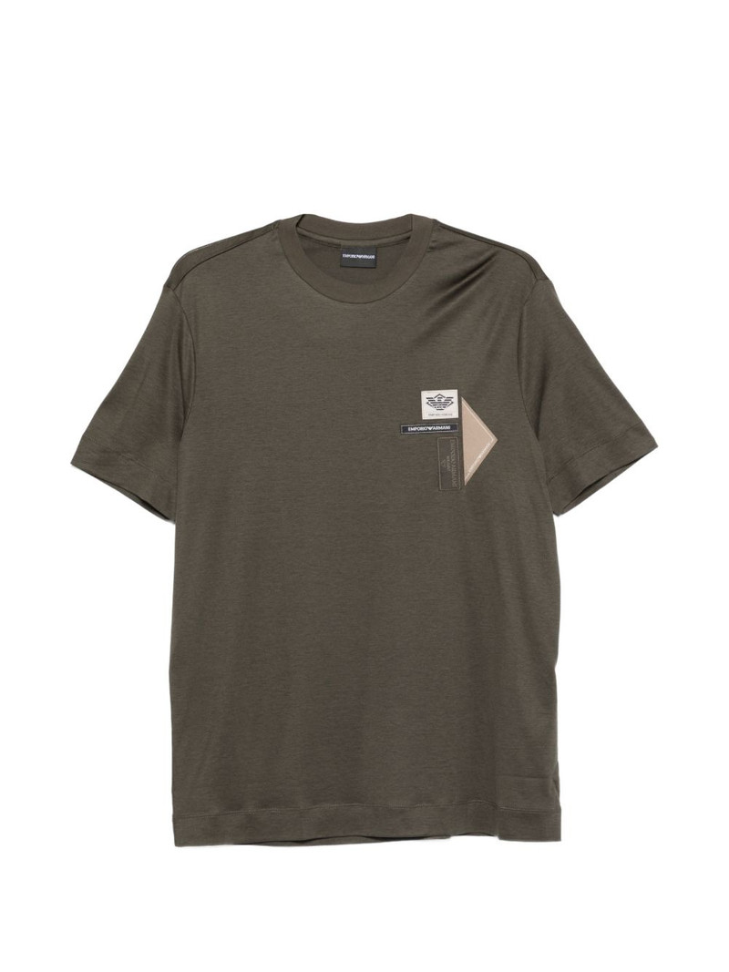 patch-detail T-shirt 1