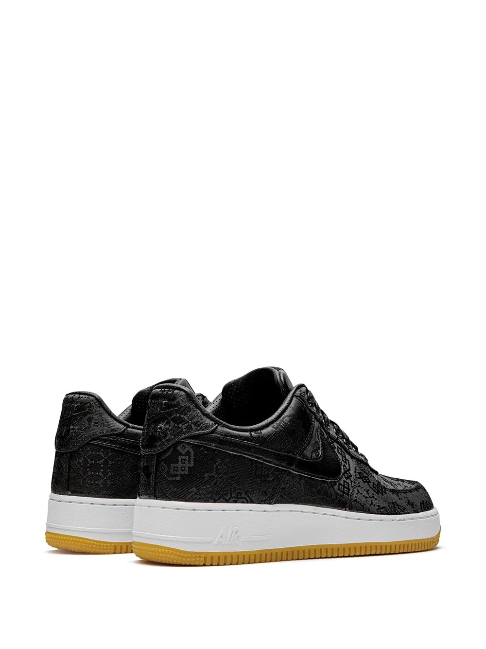 x Fragment x Clot Air Force 1 07 "Black Silk" sneakers - 3