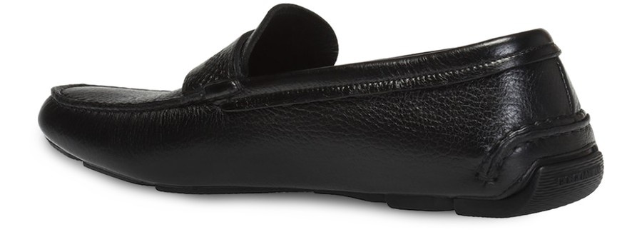 Leather slip-on shoes - 3