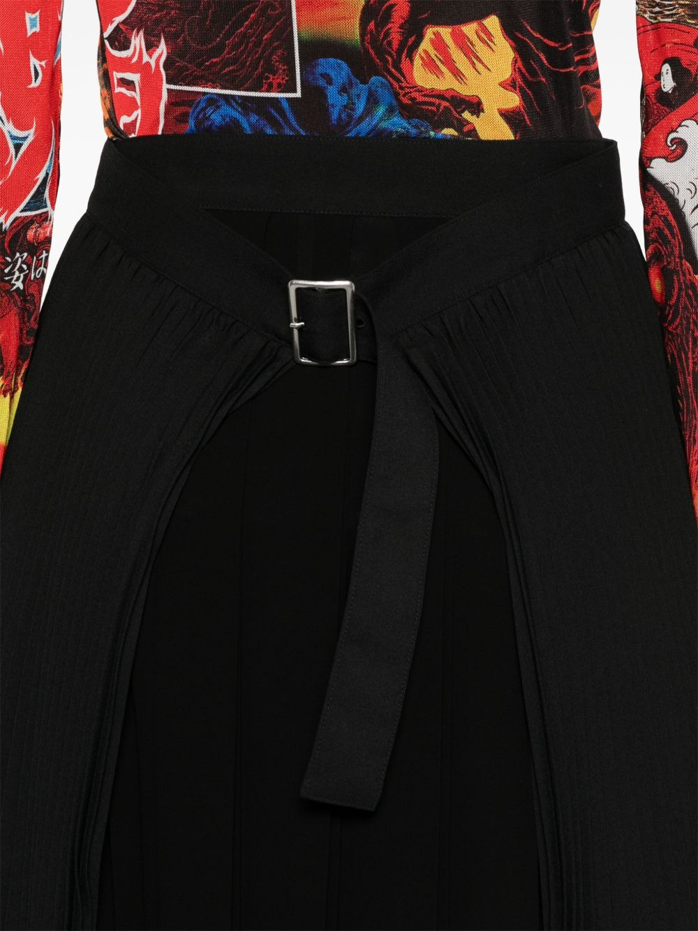 Junya Watanabe Women Pleated Midi Skirt - 2