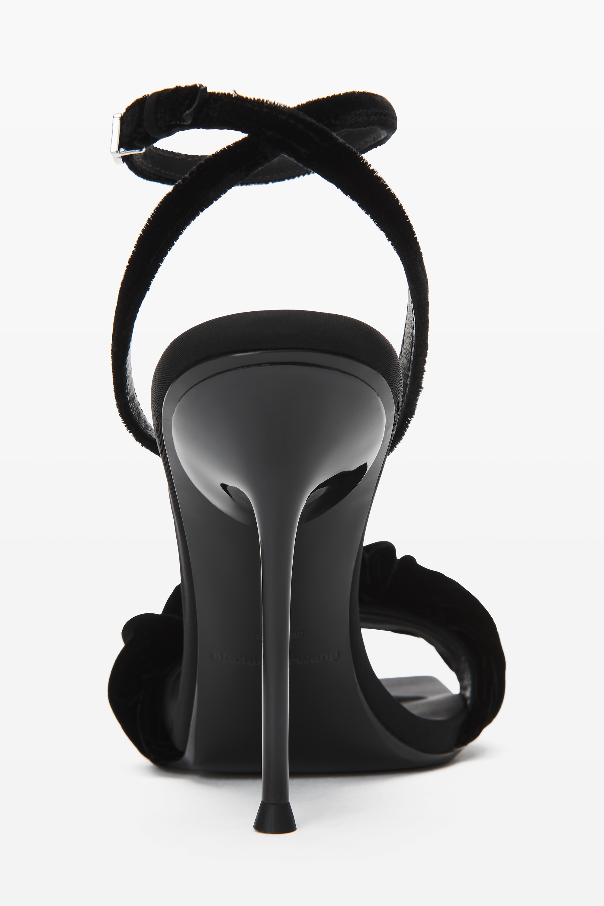JULIE SCRUNCHIE SANDAL IN VELVET - 5