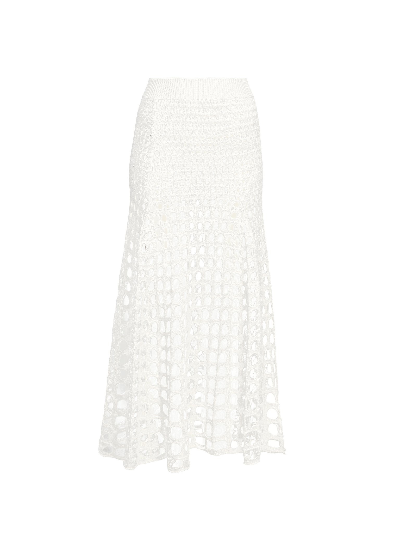 MAXI FLARED SKIRT - 1