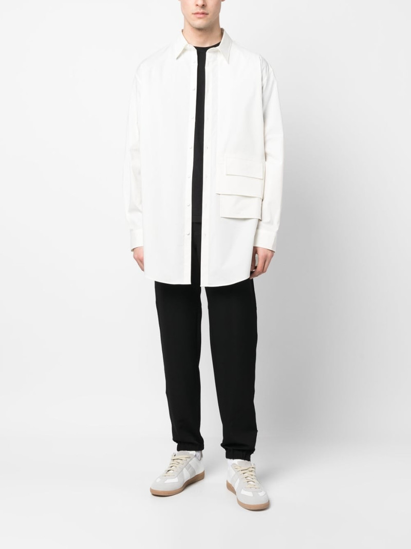 Y-3 pocket-detail shirt outlook