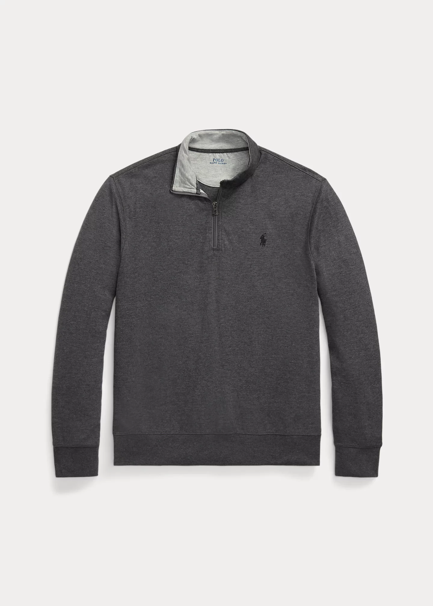 Luxury Jersey Quarter-Zip Pullover - 1