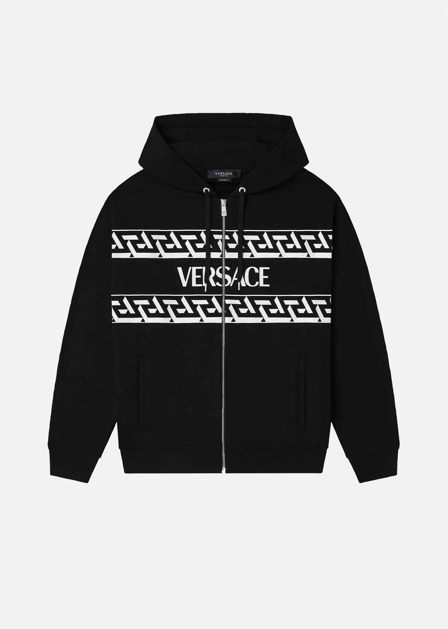 Greca Accent Hoodie - 1