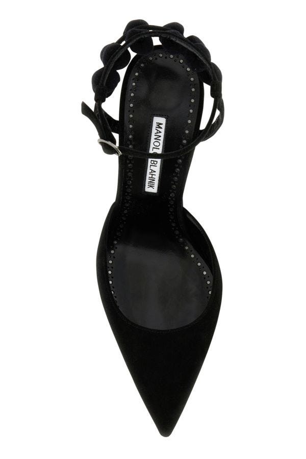 Black suede Tumusami pumps - 4