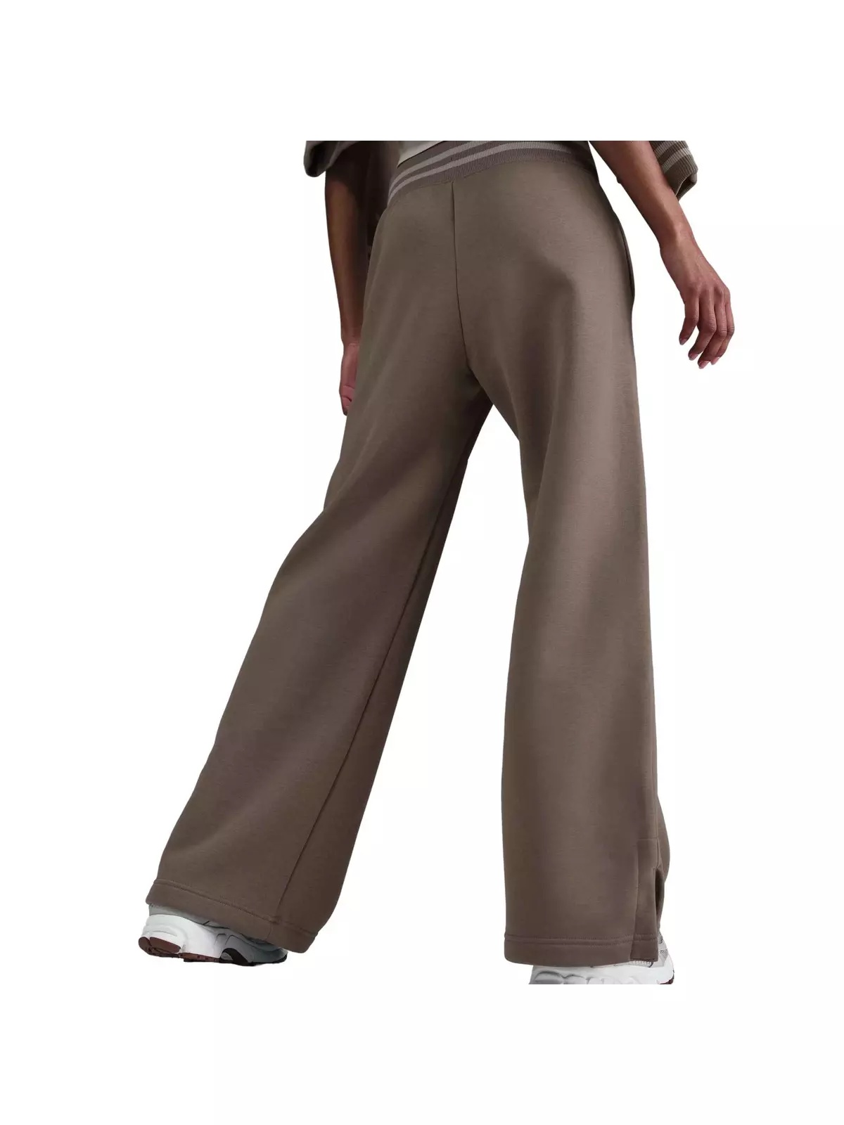 Women's Sportswear Phoenix Fleece Oversized Crewneck Sweat Pants-Brown - 2