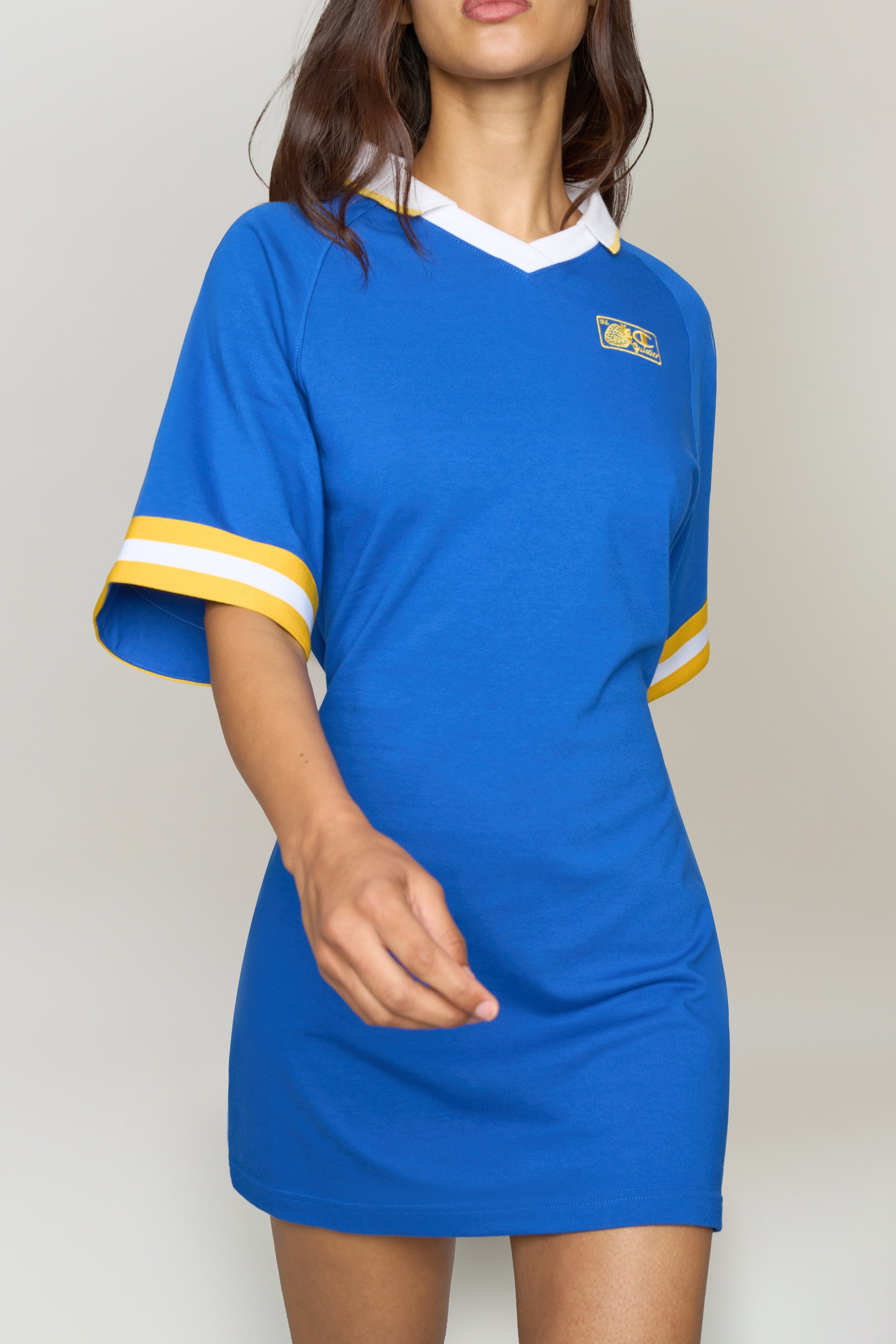 GUIZIO X CHAMPION WAISTED JERSEY DRESS - 5