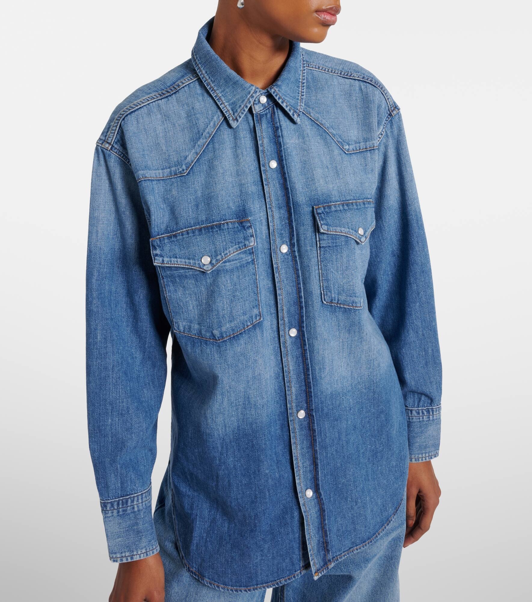 Kayla denim shirt - 6