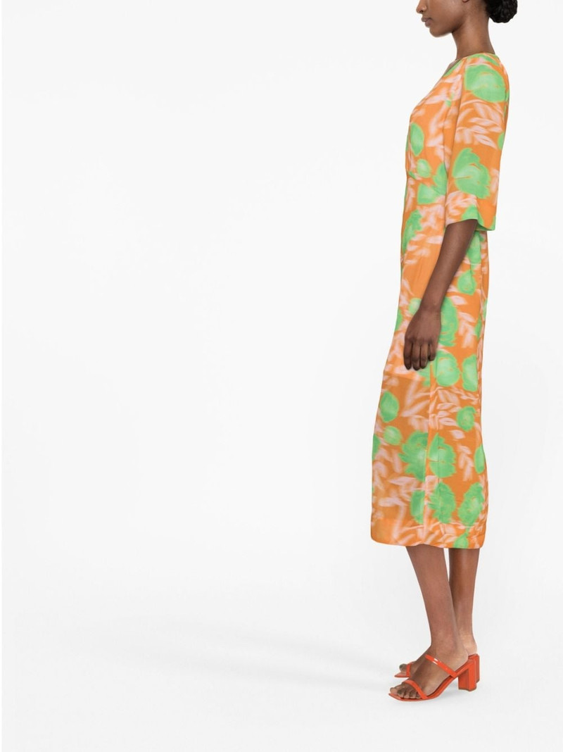 floral-print midi dress 3