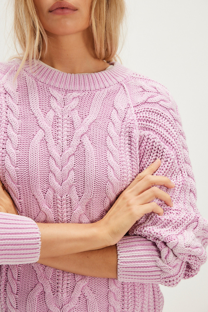 Frankie Cable Knit Sweater 4