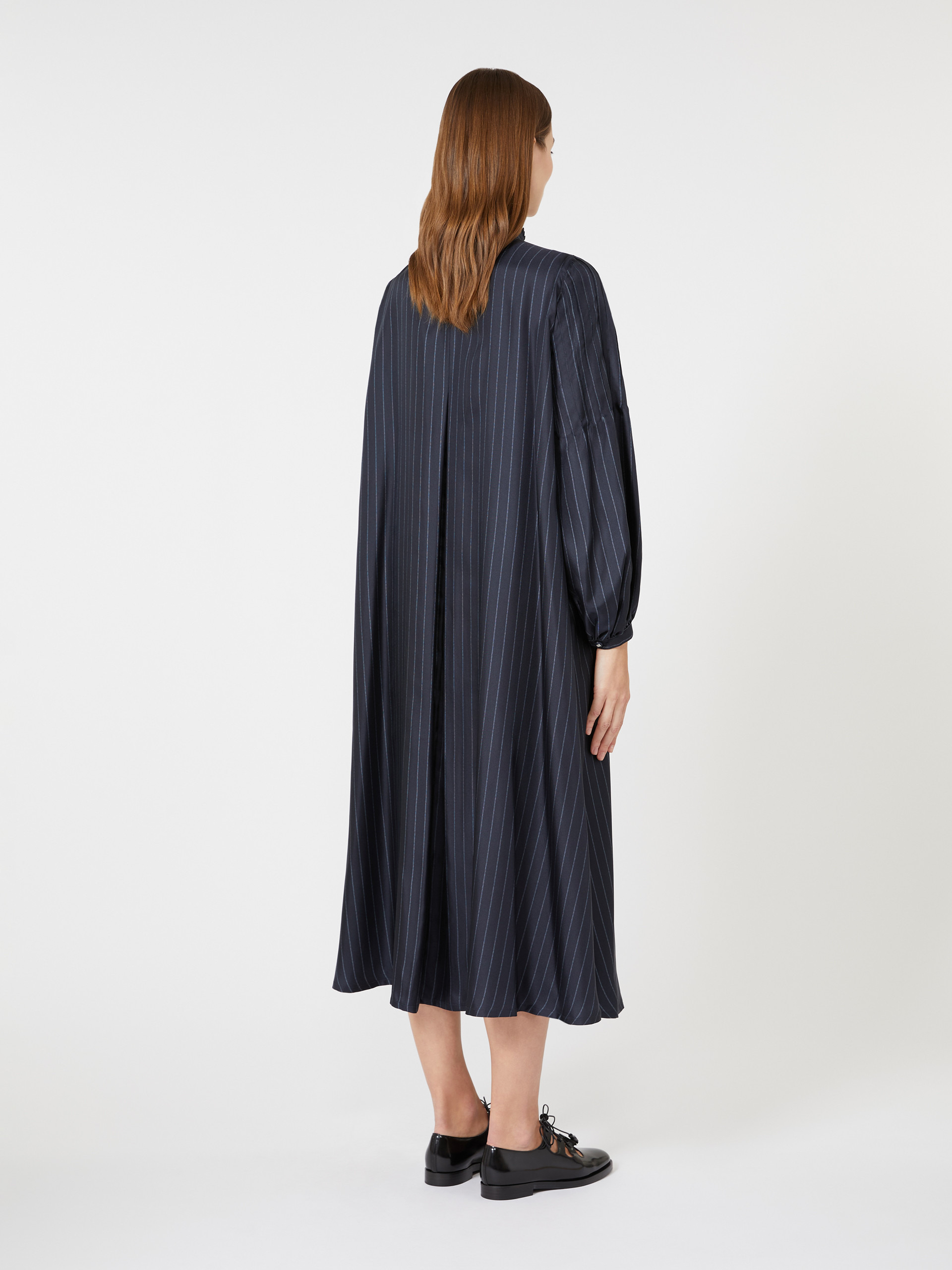 SABBIA Long silk dress - 4