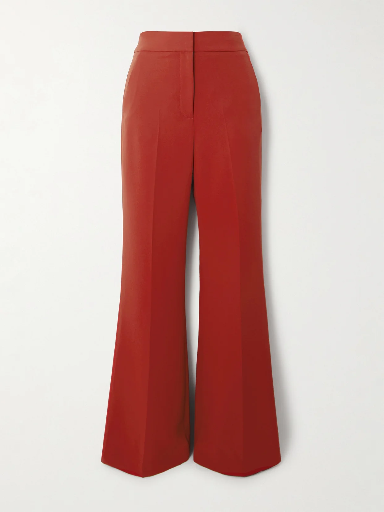 Lebone Pleated Crepe Straight-leg Pants - 1