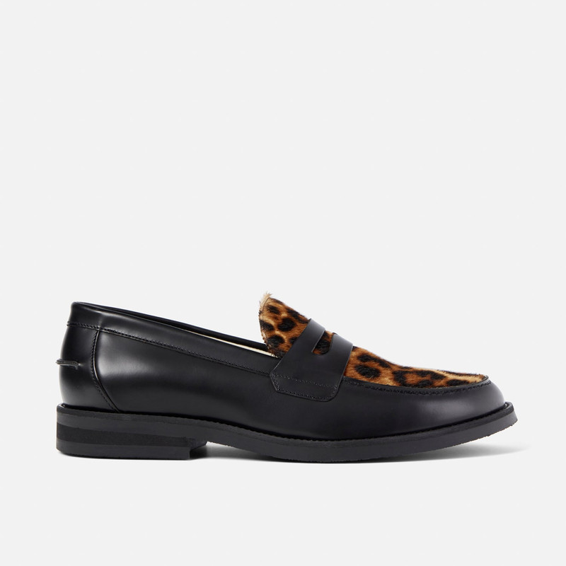 Wilde Leopard Penny Loafer - Men's - 1
