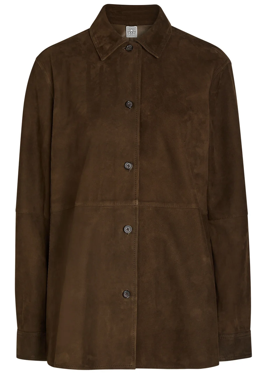 Toteme Suede Overshirt - 1