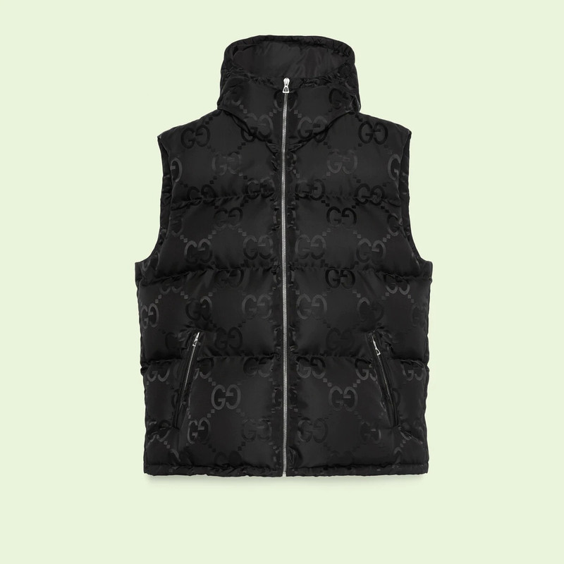 Jumbo GG canvas vest - 1