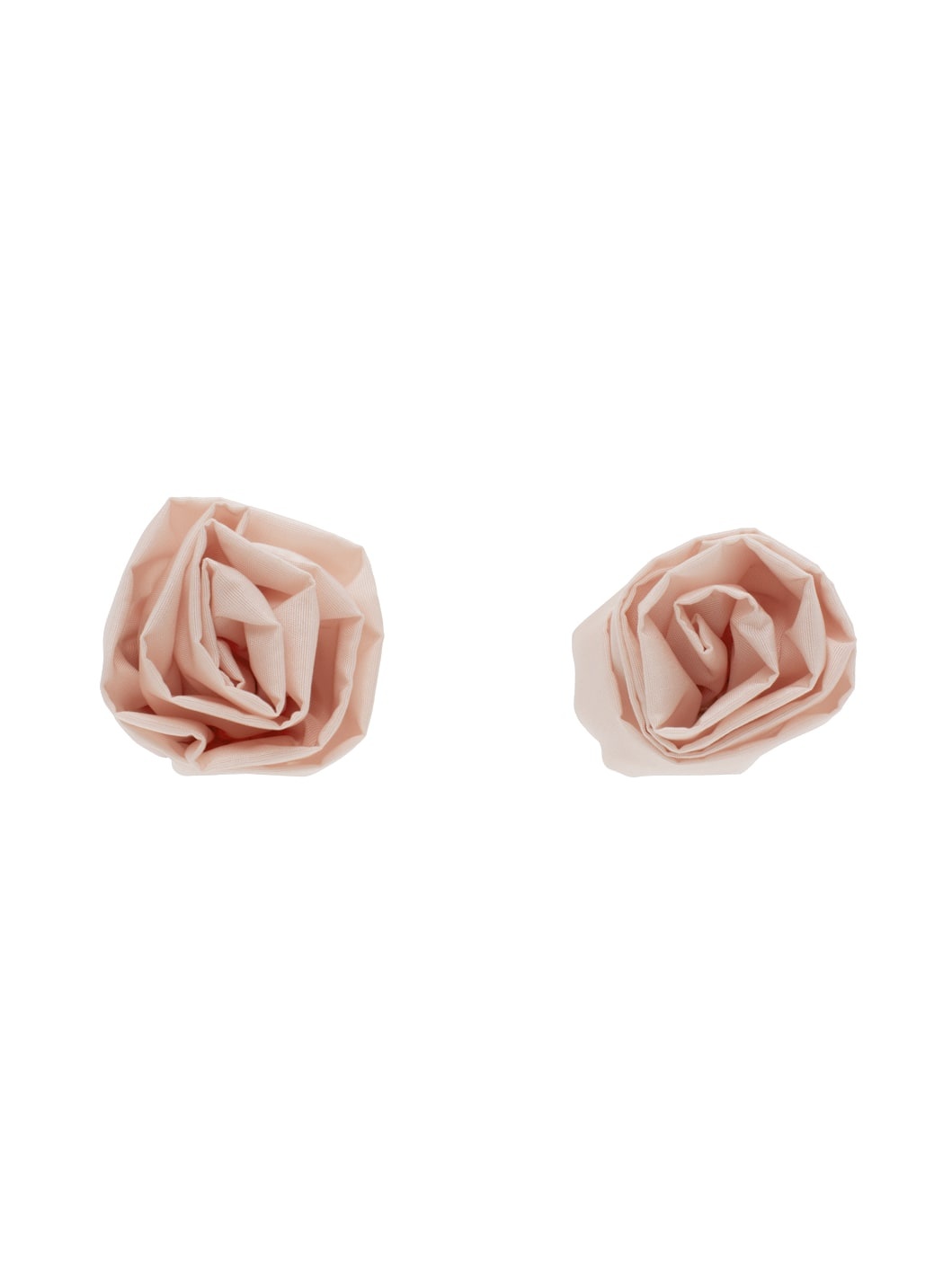 Pink Rose Stud Earrings - 1
