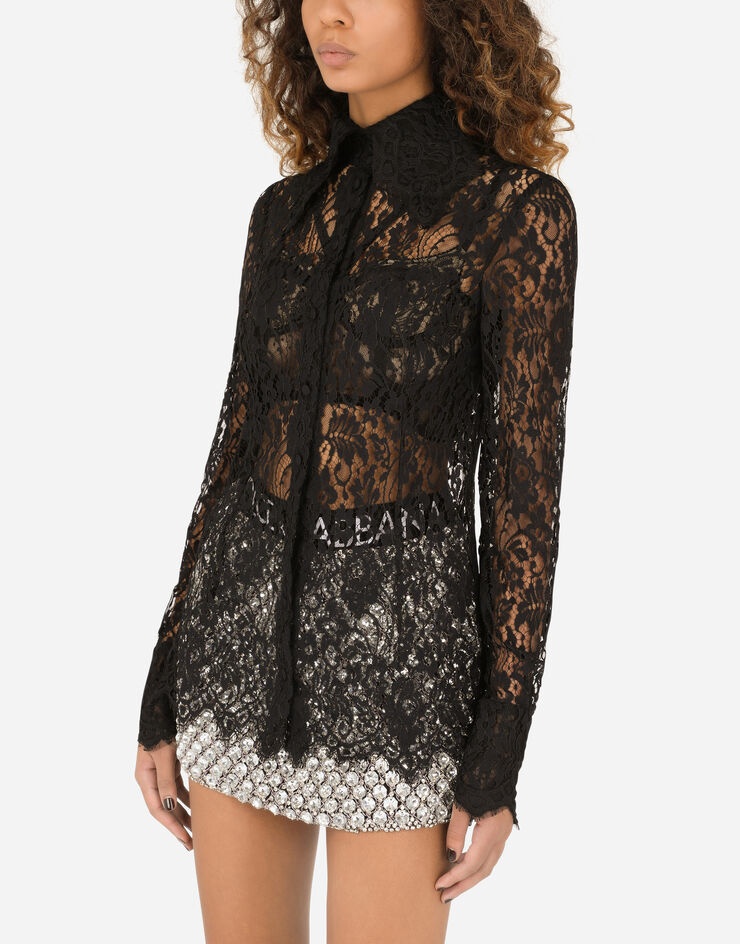 Lace shirt - 4