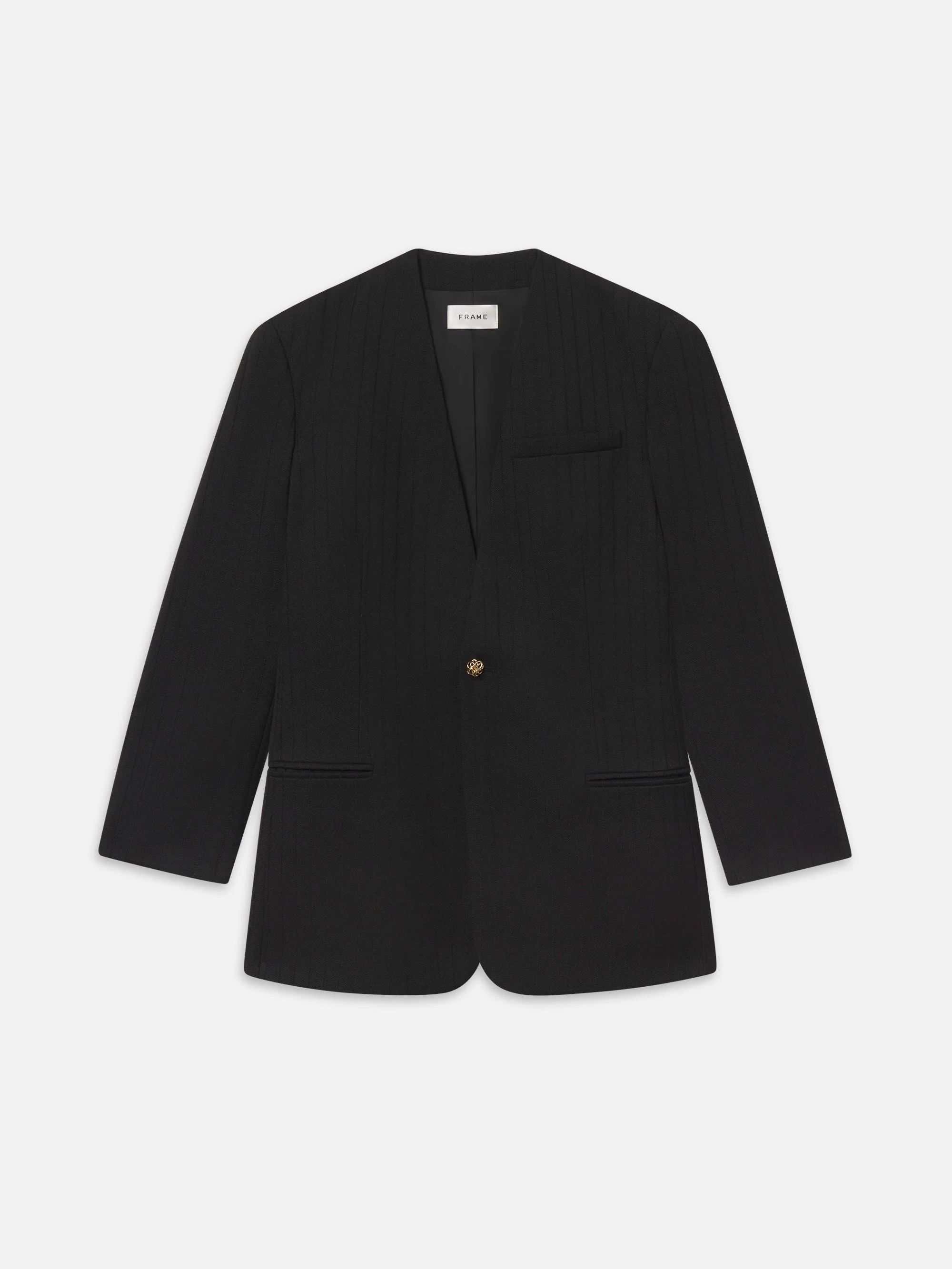 The Collarless Blazer - 1