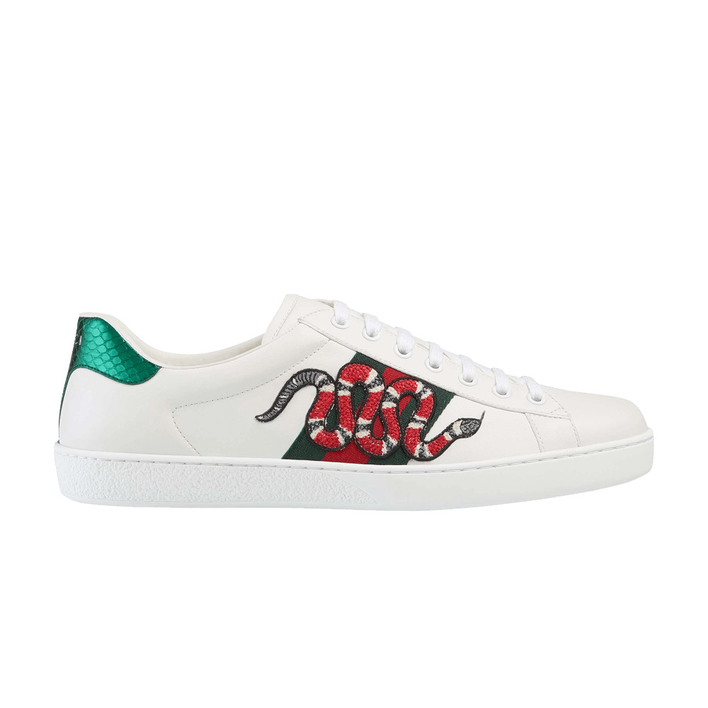 Gucci Ace Embroidered 'Snake' - 1