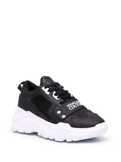 VERSACE JEANS COUTURE chunky lace-up sneakers outlook