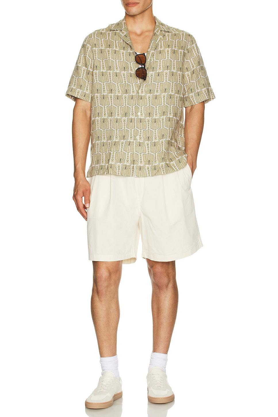 Roberto Palmeira Printed Linen Shirt - 4