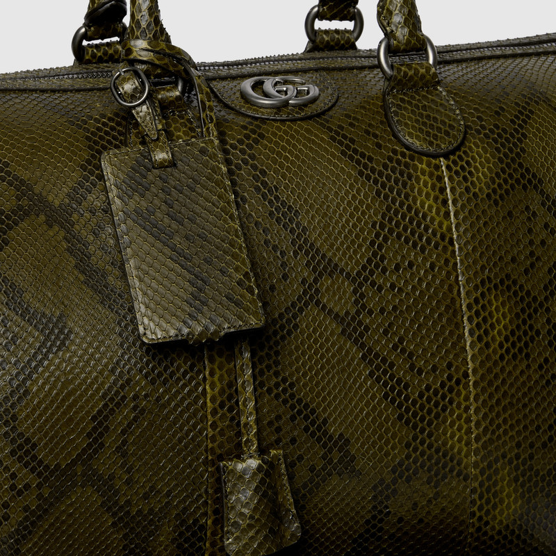Maxi python duffle bag 5