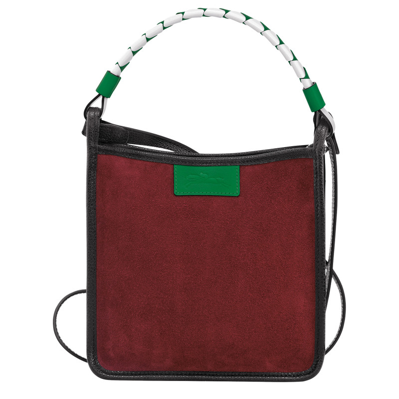 Le Foulonné S Crossbody bag Mahogany - Leather 1