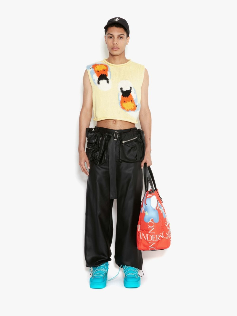 JW Anderson SWAN CREWNECK VEST outlook