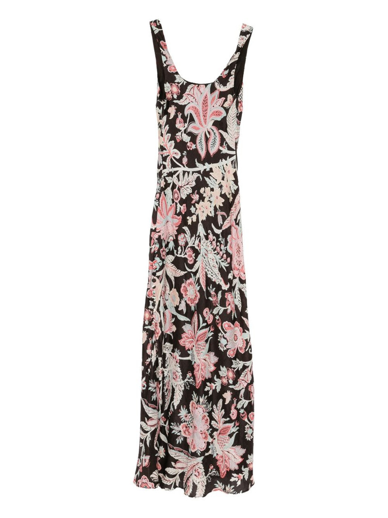 ALIX OF BOHEMIA floral-print silk dress outlook