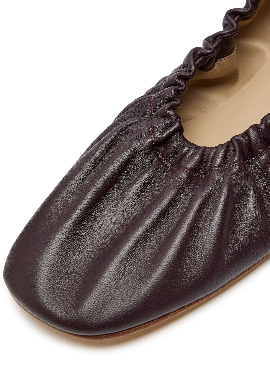 LE Monde Beryl Mica Gathered Ballet Flats - 4