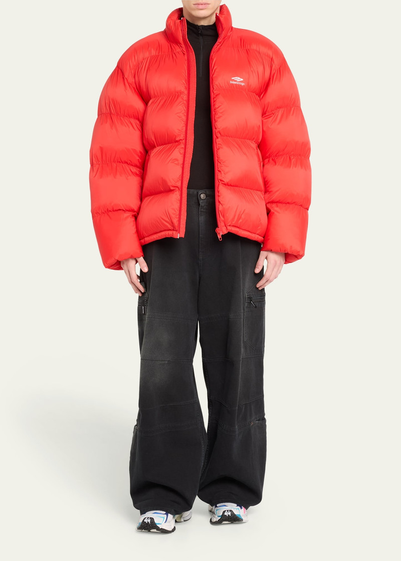 BALENCIAGA Men's 3B Sports Icon Ski Puffer outlook