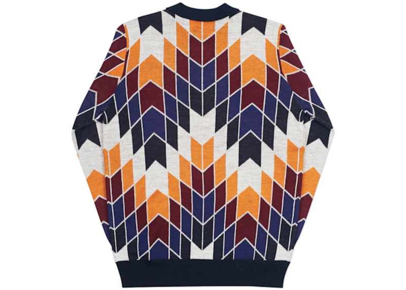PALACE Palace P-Urkle Knit White/Navy/Red/Orange outlook