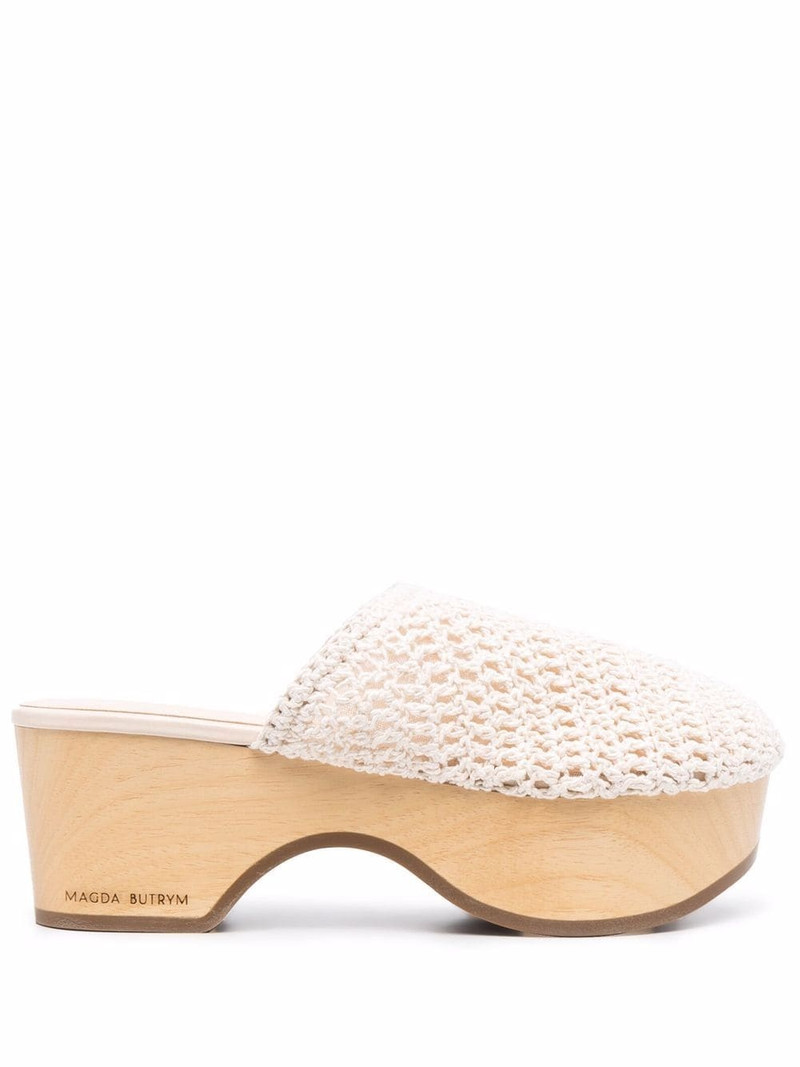 crochet clog mules 1