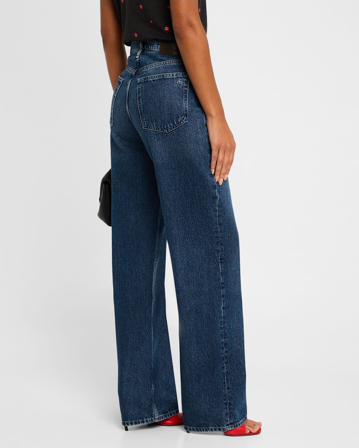 Shea High-Rise Relaxed Straight Jeans - 4