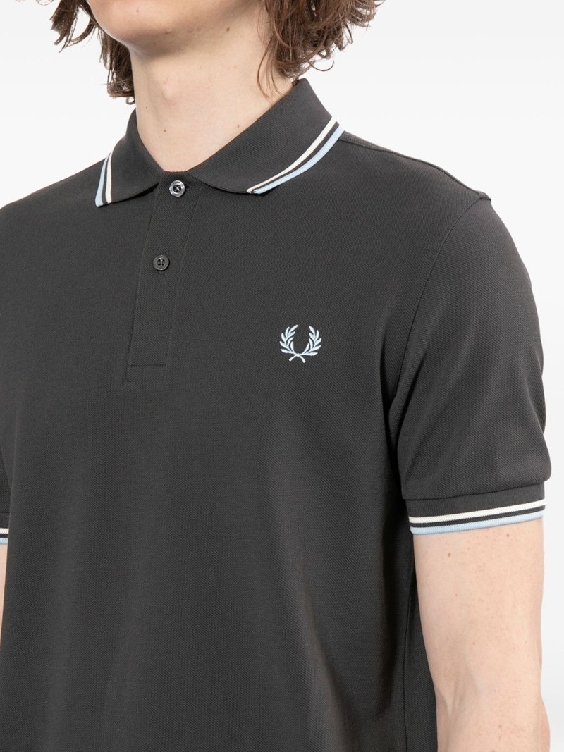 embroidered short-sleeve polo shirt 5