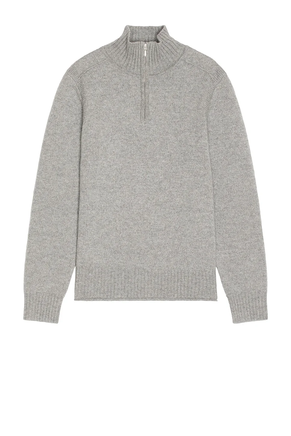 Half Zip Turtleneck Sweater in Cashmere - 1