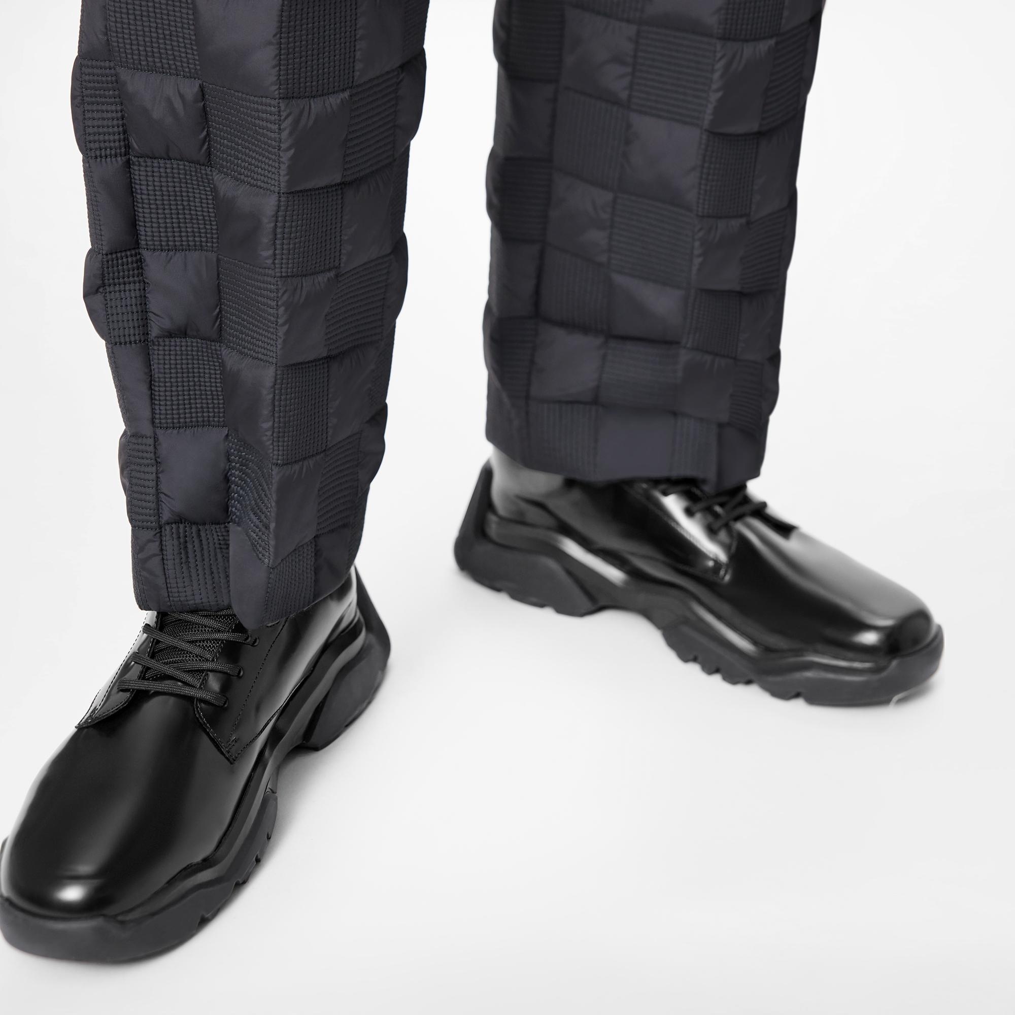 Quilted Damier Pants - 5