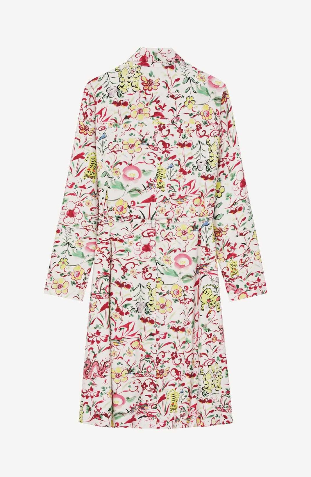 'Akae Tiger' shirt dress - 6