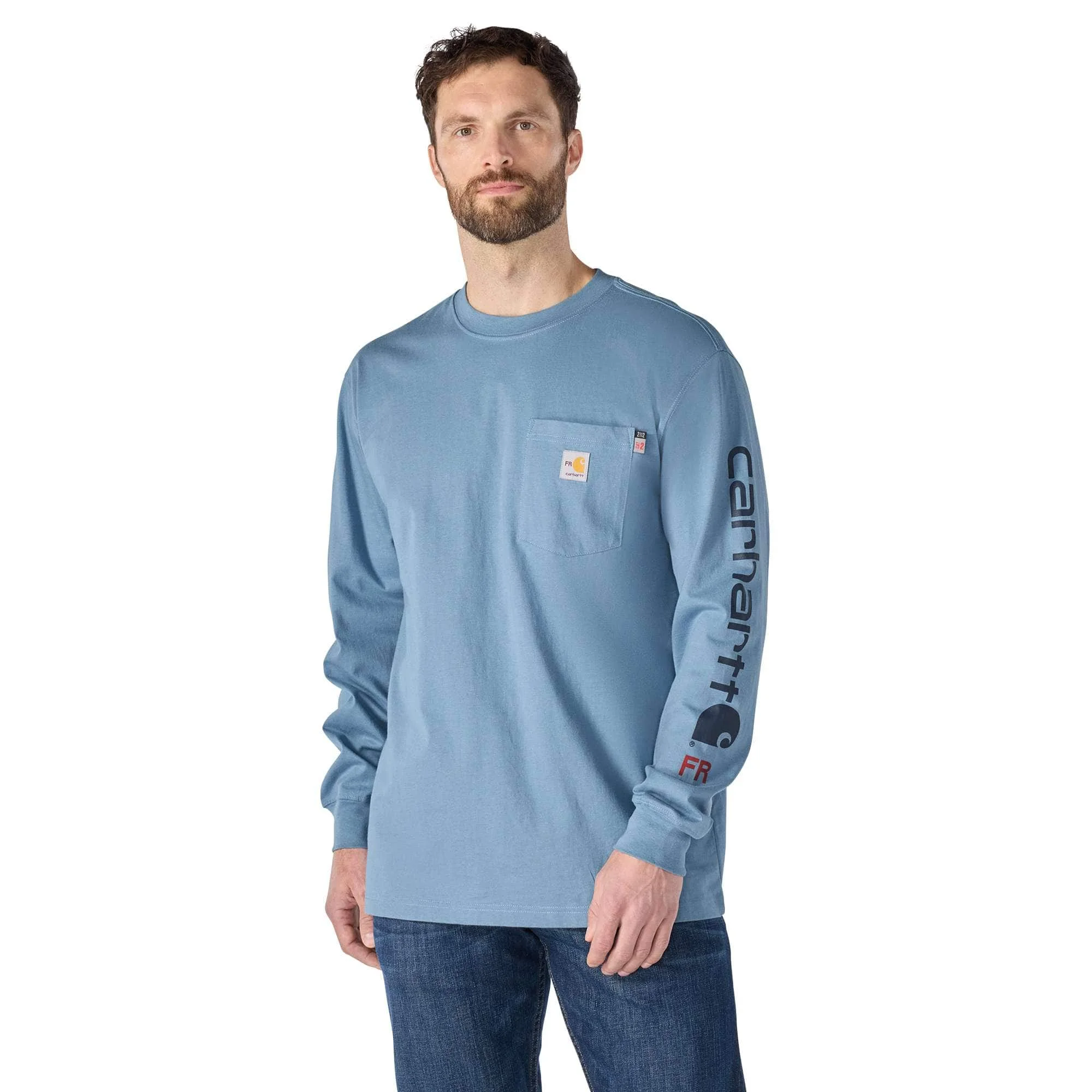 FR Force Irvine Loose LS Logo T-Shirt - 1
