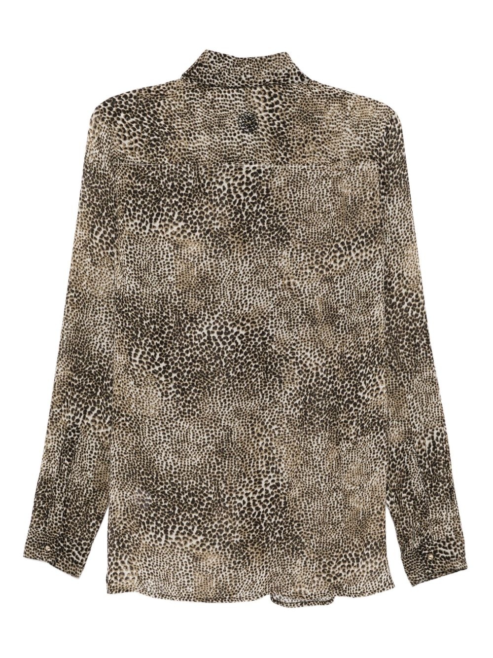 animalier-print shirt - 2