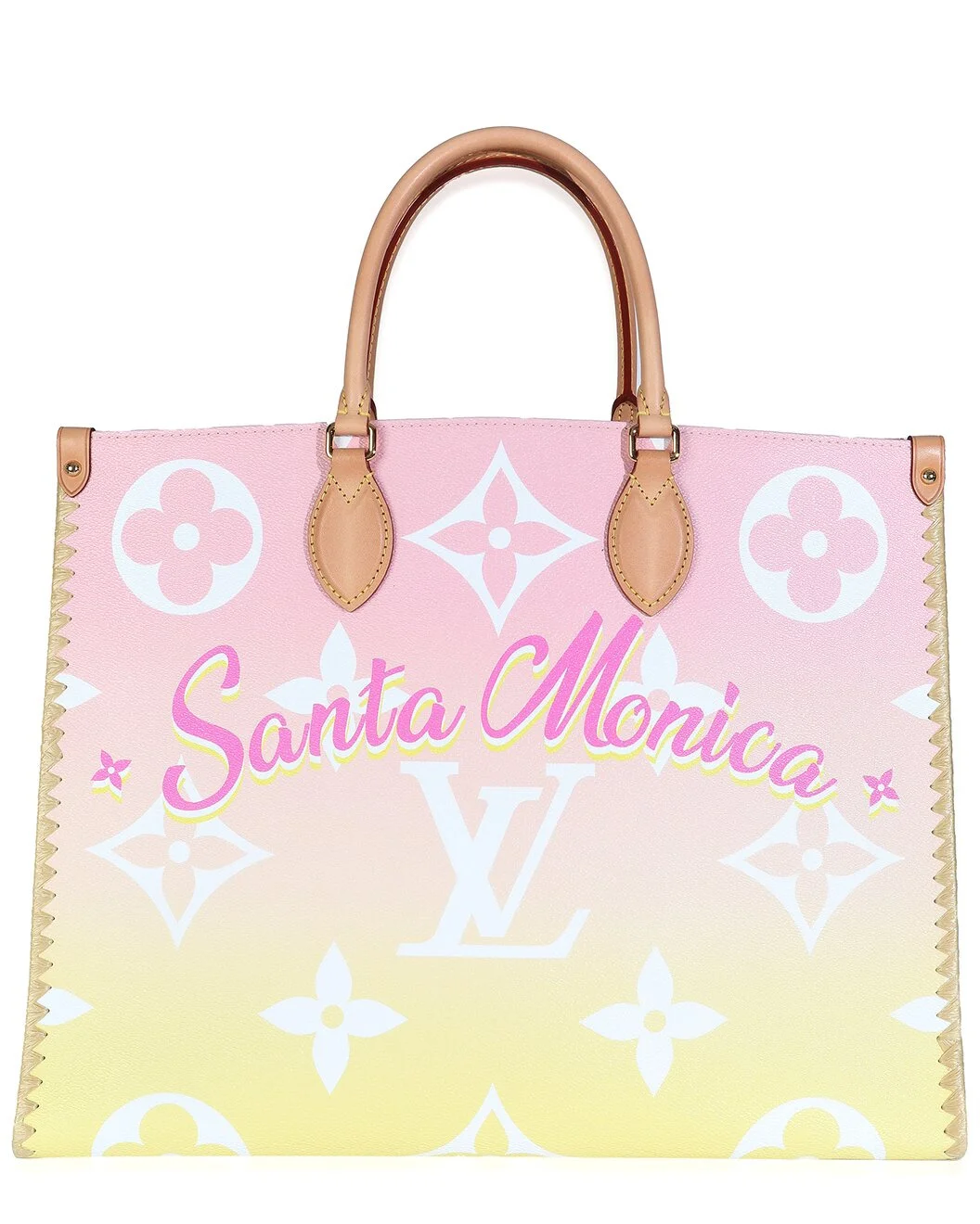 Louis Vuitton Pink/White/Yellow Canvas Monogram Giant By The Pool Santa Monica
Onthego GM (Authentic - 1