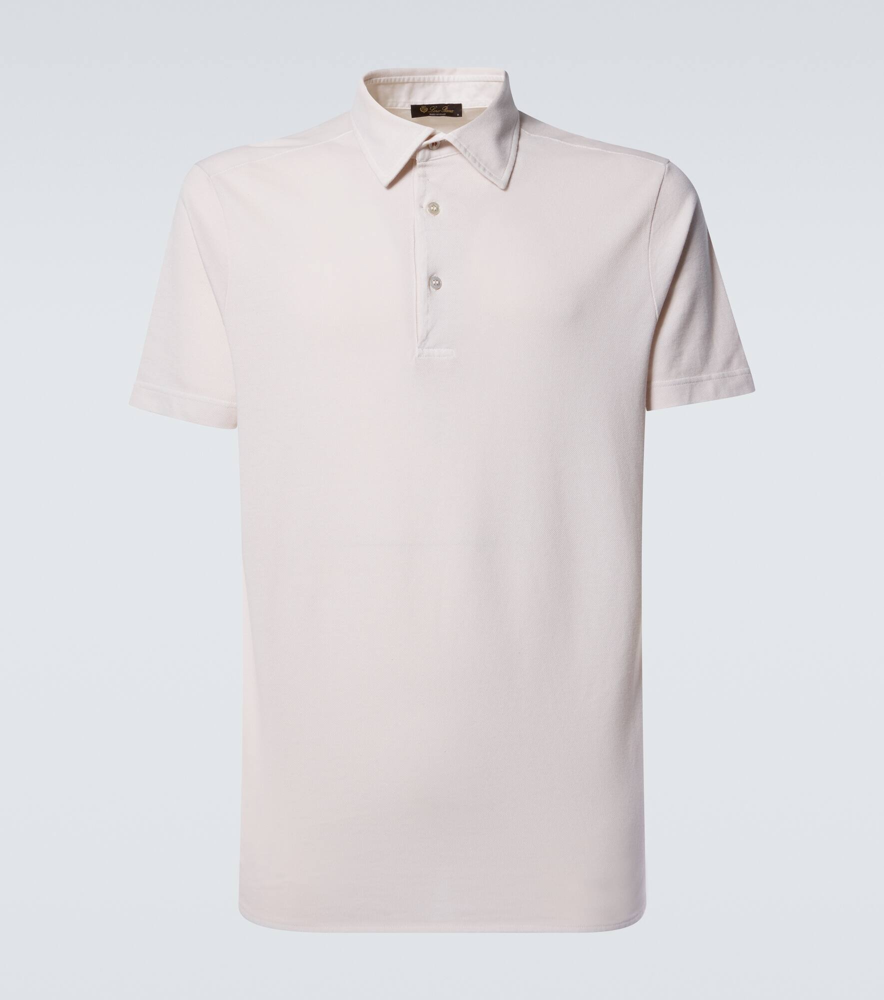 Cotton polo shirt - 1