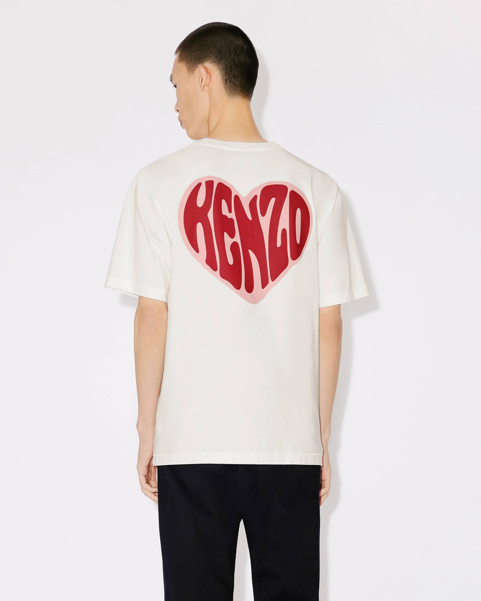 KENZO Heart oversize T-shirt - 4